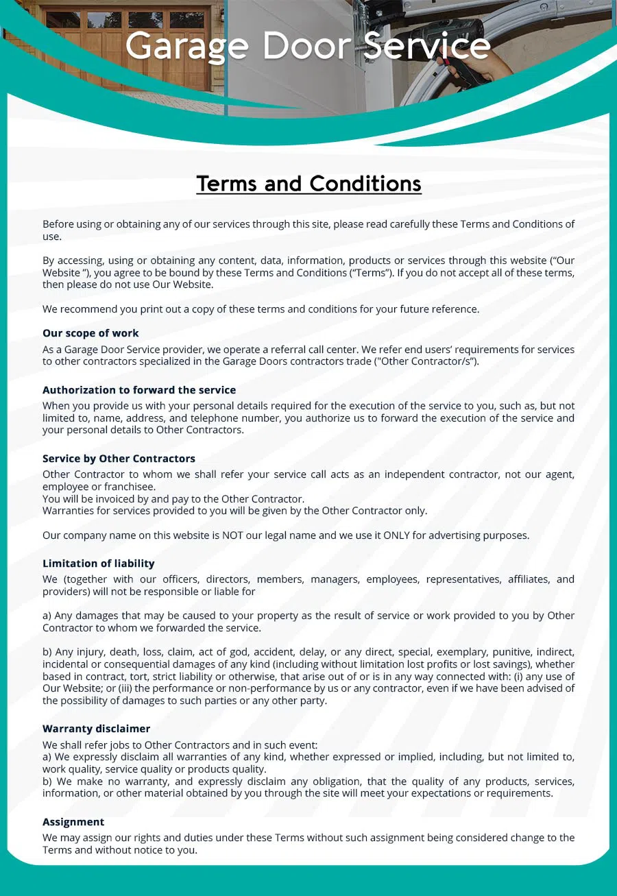 Garage Door Mobile Service Repair Covington, WA 253-455-7049